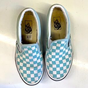 Kids Size 1 Slip On Checkered Vans